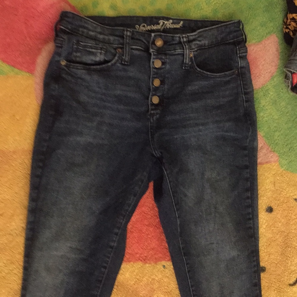 High Rise Skinny Jeans